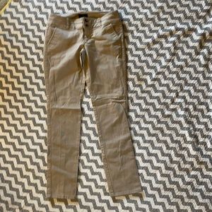 American Eagle Size 4 skinny stretch khakis